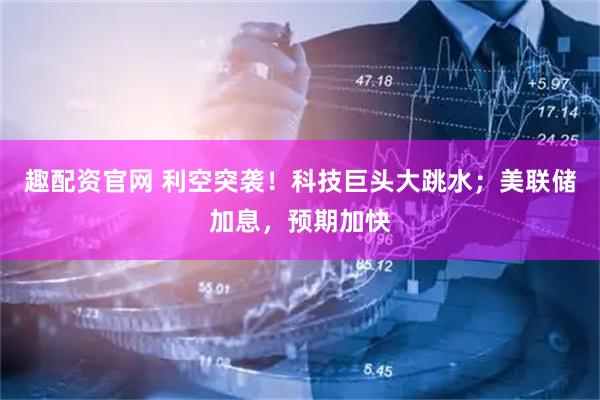 趣配资官网 利空突袭！科技巨头大跳水；美联储加息，预期加快